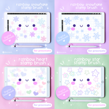 Load image into Gallery viewer, MEGA Brush Bundle for Procreate by Beckycas