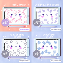 Load image into Gallery viewer, MEGA Brush Bundle for Procreate by Beckycas