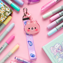 Load image into Gallery viewer, Bear Acrylic Charm and Lanyard Keychain