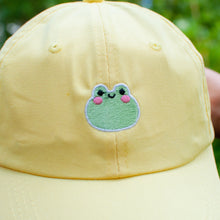 Load image into Gallery viewer, Froggy Cap - Cute Hat - Yellow