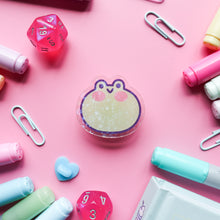 Load image into Gallery viewer, Cute Frog Acrylic Pin
