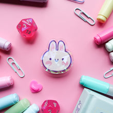 Load image into Gallery viewer, Cute Bunny Acrylic Pin