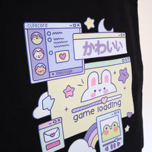 Load image into Gallery viewer, Kawaii Tabs Tote Bag - Black