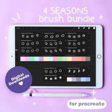 Load image into Gallery viewer, 4 SEASONS Brush Bundle for Procreate