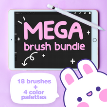 Load image into Gallery viewer, MEGA Brush Bundle for Procreate by Beckycas