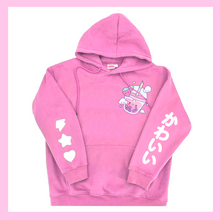 Load image into Gallery viewer, Noodle Boba Bunnies Hoodie - Pink