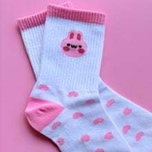 Load image into Gallery viewer, Pink Bunny Socks