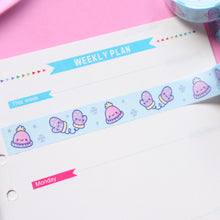Load image into Gallery viewer, Kawaii Winter Washi Tape