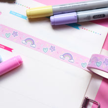 Load image into Gallery viewer, Kawaii Rainbow Washi Tape