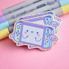 Load image into Gallery viewer, Kawaii Console Holographic Sticker
