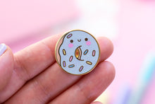 Load image into Gallery viewer, Kawaii Donut Enamel Pin