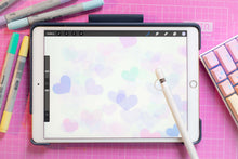 Load image into Gallery viewer, Rainbow Heart Stamp Brush for Procreate