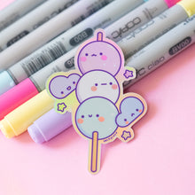 Load image into Gallery viewer, Dango Holographic Sticker