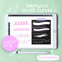 Load image into Gallery viewer, Beckycas Brush Bundle for Procreate