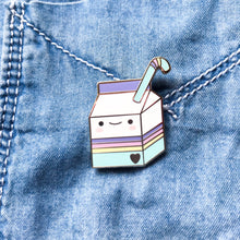 Load image into Gallery viewer, Happy Milk Rainbow Enamel Pin