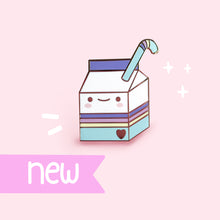 Load image into Gallery viewer, Happy Milk Rainbow Enamel Pin