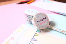 Load image into Gallery viewer, Pastel Color Garland Washi Tape
