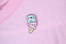 Load image into Gallery viewer, Kawaii Ice Cream Enamel Pin
