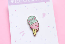 Load image into Gallery viewer, Kawaii Ice Cream Enamel Pin