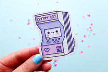 Load image into Gallery viewer, Arcade Gamer Girl Vinyl Sticker