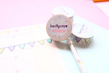 Load image into Gallery viewer, Pastel Color Garland Washi Tape