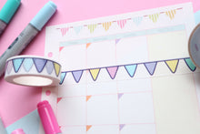 Load image into Gallery viewer, Pastel Color Garland Washi Tape