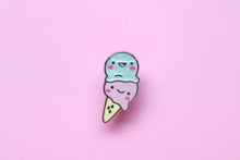 Load image into Gallery viewer, Kawaii Ice Cream Enamel Pin