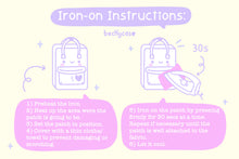 Load image into Gallery viewer, Kawaii Dino RAWR Iron-On Woven Patch