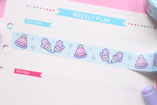 Load image into Gallery viewer, Kawaii Winter Washi Tape