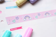 Load image into Gallery viewer, Kawaii Rainbow Washi Tape