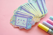 Load image into Gallery viewer, Kawaii Console Holographic Sticker