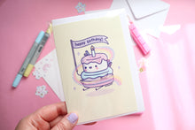 Load image into Gallery viewer, Kawaii Birthday Card