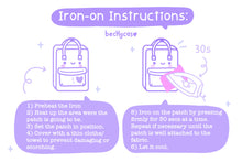 Load image into Gallery viewer, Cute Onigiri Iron-On Woven Patch