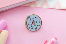 Load image into Gallery viewer, Kawaii Donut Enamel Pin