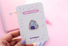 Load image into Gallery viewer, Cute Onigiri Enamel Pin