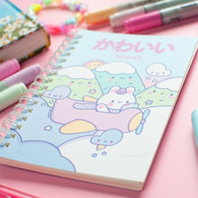 Load image into Gallery viewer, Kawaii Bunny Sticker Collecting Book
