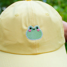 Load image into Gallery viewer, Froggy Cap - Cute Hat - Yellow
