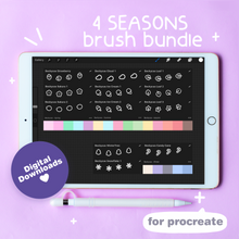 Load image into Gallery viewer, 4 SEASONS Brush Bundle for Procreate
