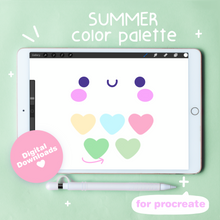 Load image into Gallery viewer, Summer Brush Bundle for Procreate
