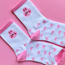 Load image into Gallery viewer, Pink Bunny Socks
