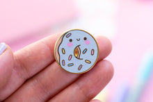 Load image into Gallery viewer, Kawaii Donut Enamel Pin
