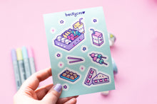 Load image into Gallery viewer, Japanese Treats Sticker Sheet
