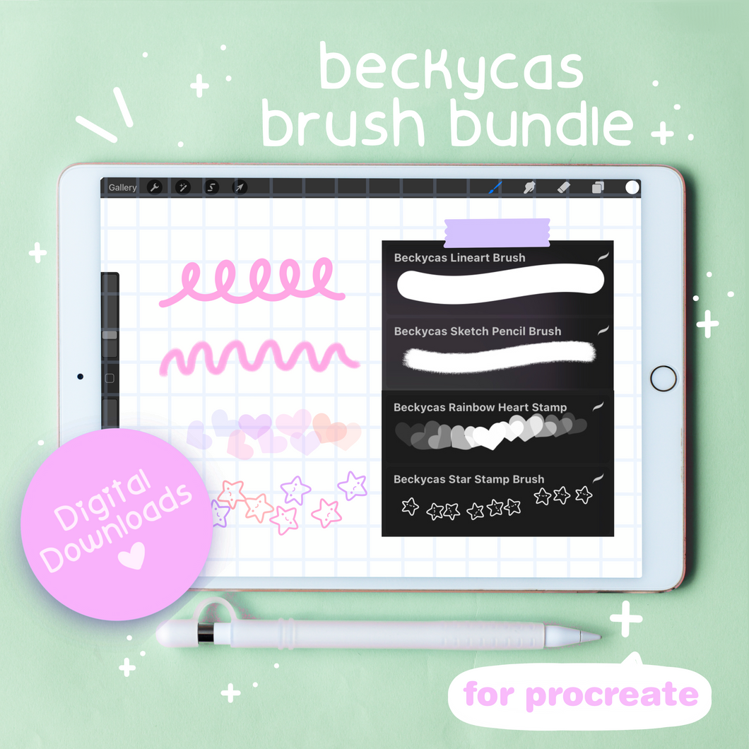 Beckycas Brush Bundle for Procreate