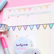 Load image into Gallery viewer, Pastel Color Garland Washi Tape
